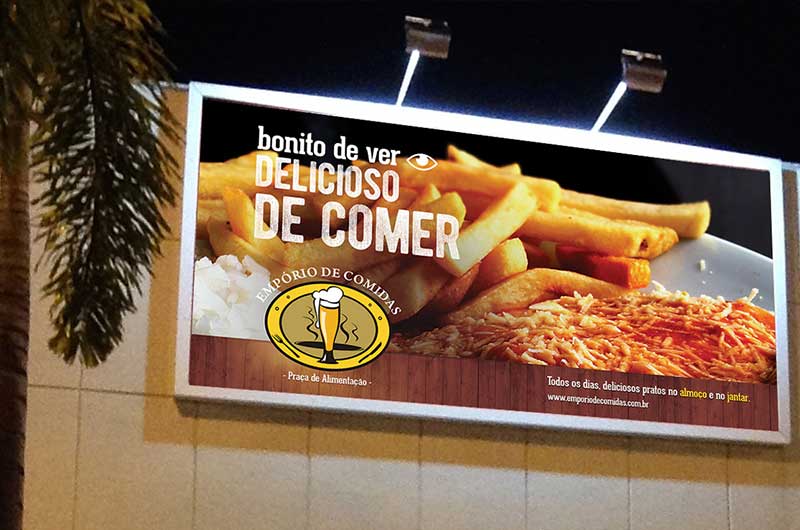 Comunicação visual Empório da Comida